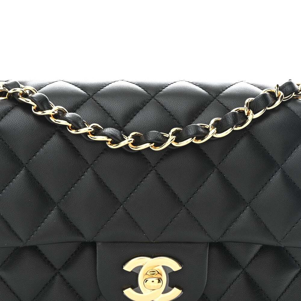 Chanel Lambskin Quilted Small Double #268700C79B - Picture 8 of 10